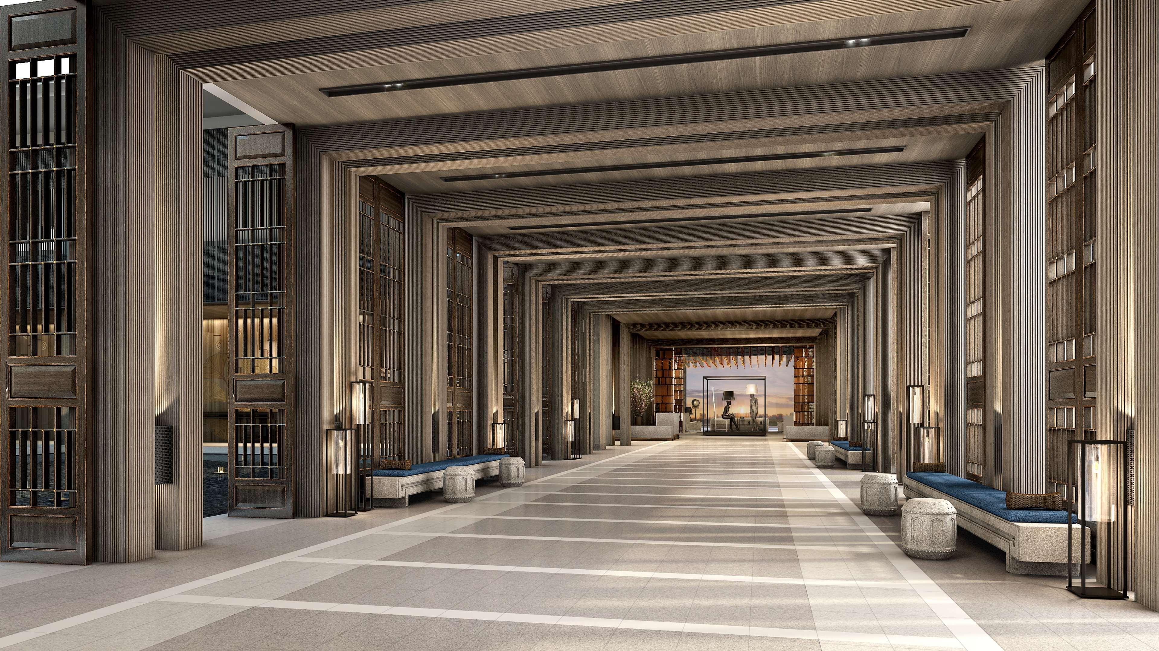 Hilton Shanghai Songjiang Guangfulin 외부 사진