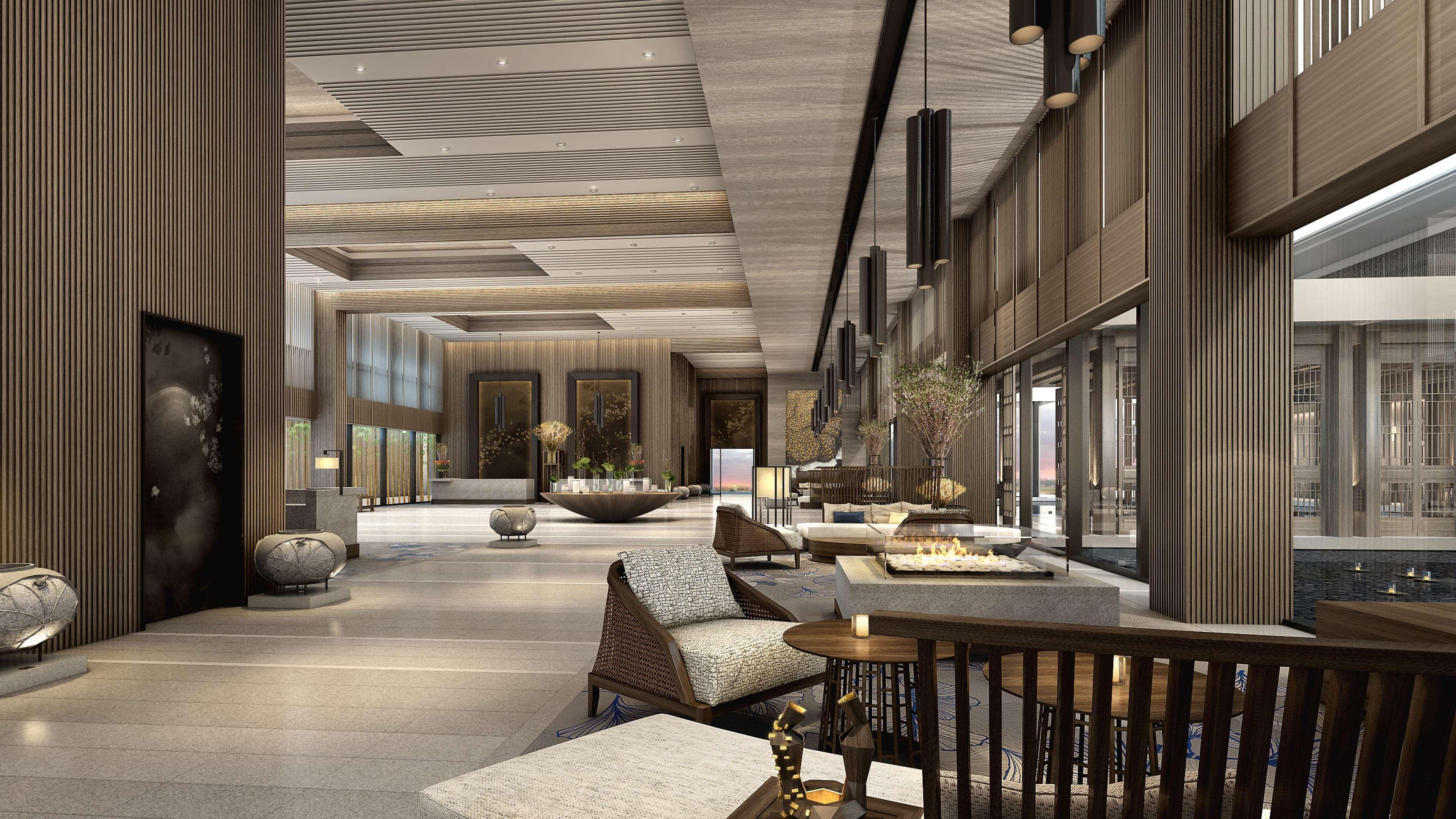 Hilton Shanghai Songjiang Guangfulin 외부 사진