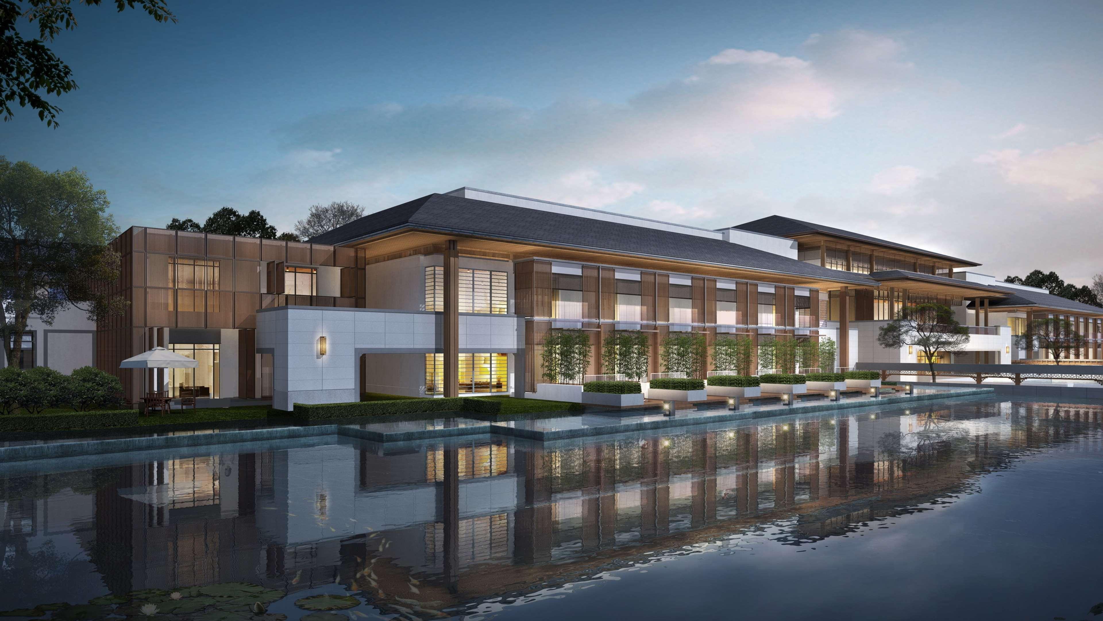 Hilton Shanghai Songjiang Guangfulin 외부 사진