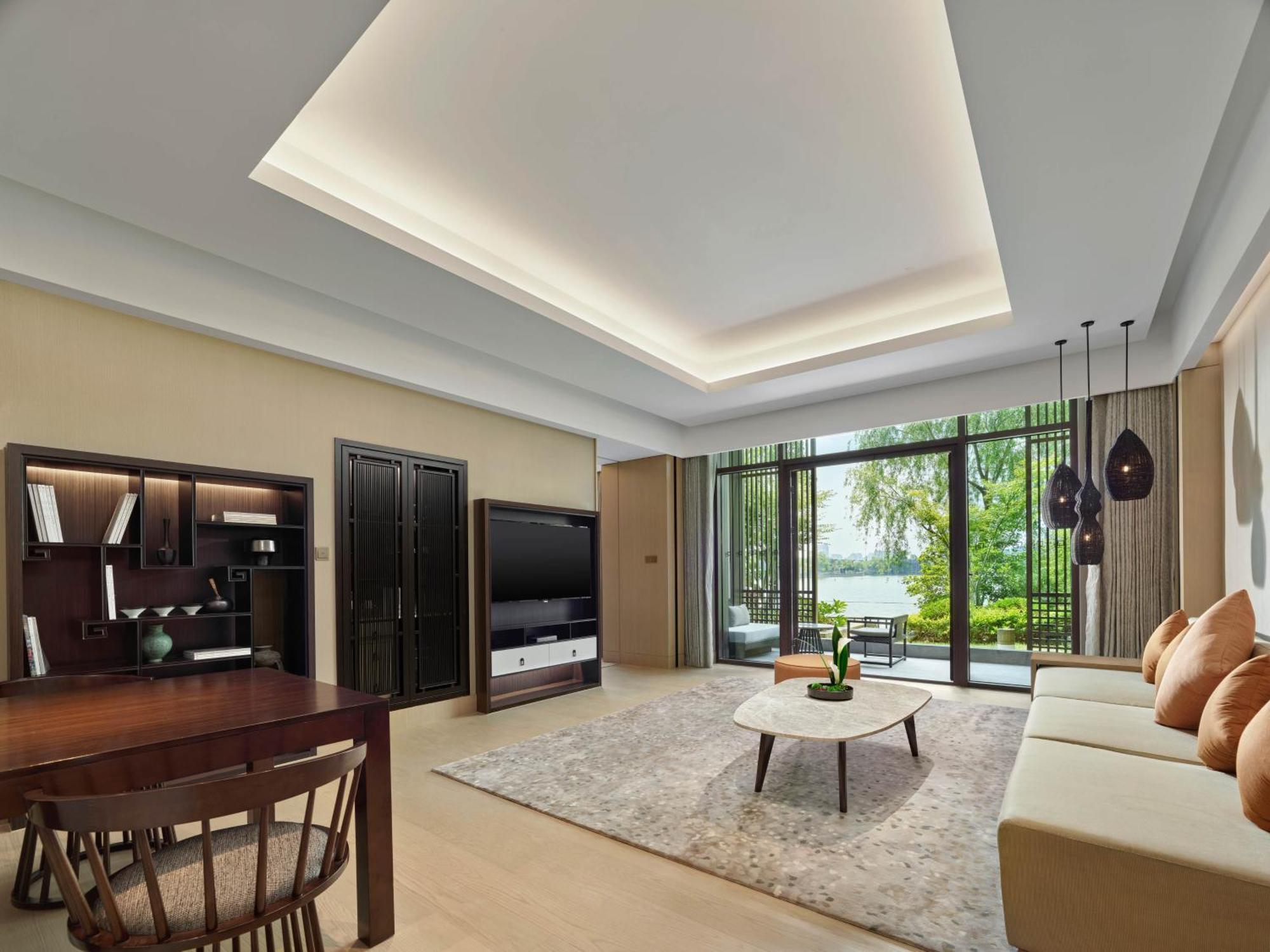 Hilton Shanghai Songjiang Guangfulin 외부 사진