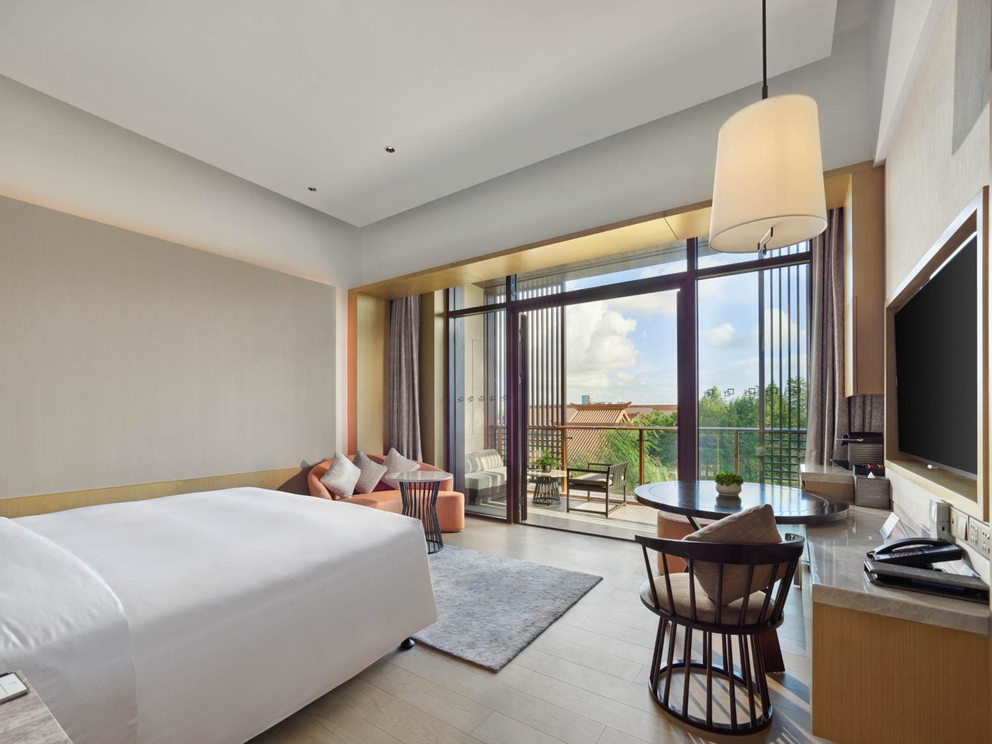 Hilton Shanghai Songjiang Guangfulin 외부 사진