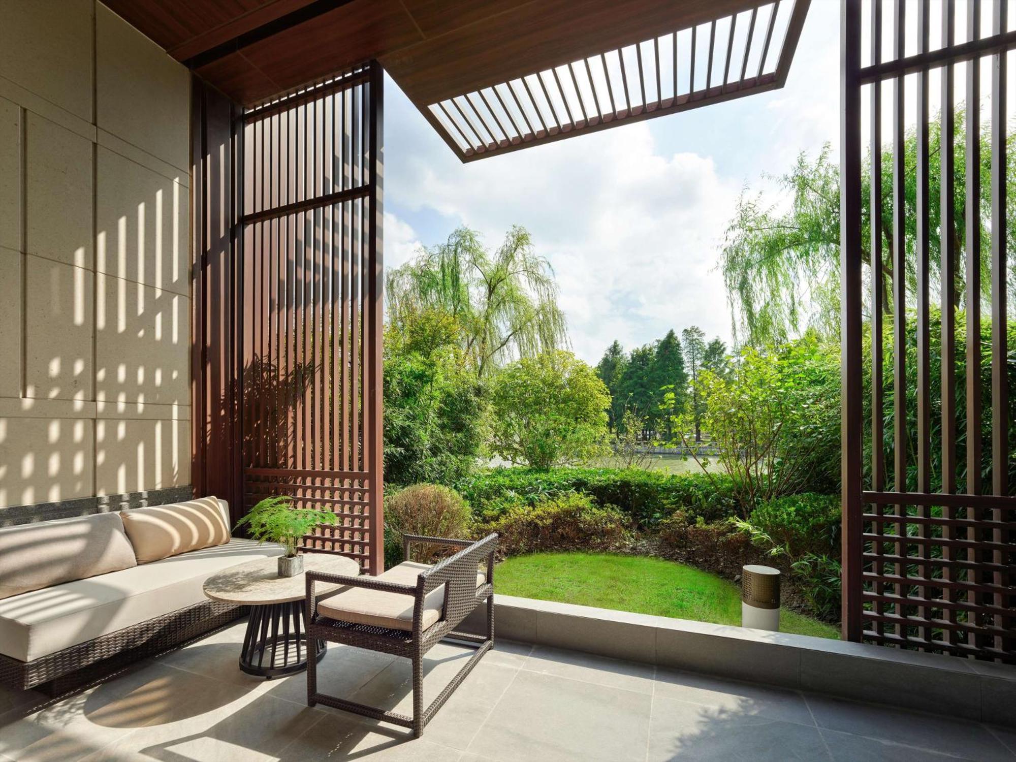 Hilton Shanghai Songjiang Guangfulin 외부 사진