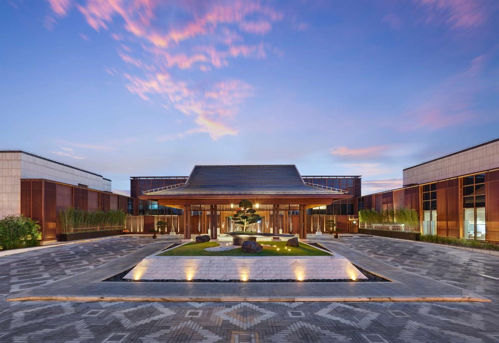 Hilton Shanghai Songjiang Guangfulin 외부 사진