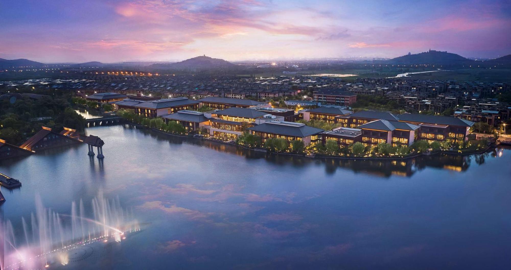 Hilton Shanghai Songjiang Guangfulin 외부 사진